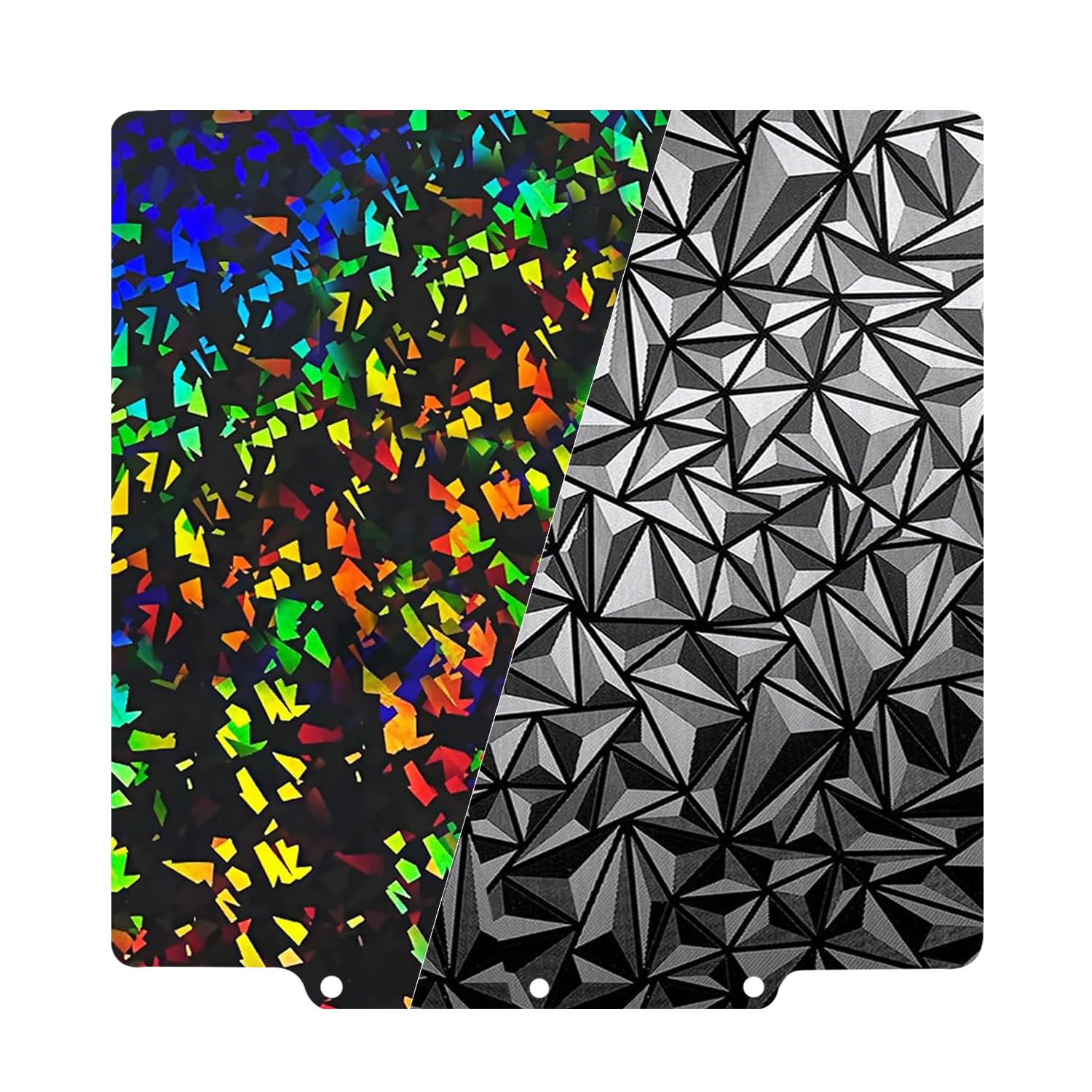 3D Printer AD5X/AD5M Build Plate Double Sided Smooth Surface H1H and Smooth PEO Sheet for FLASHFORGE Adventurer 5M Pro, Flexible Removable Spring Steel Plate Heated Bed Mat